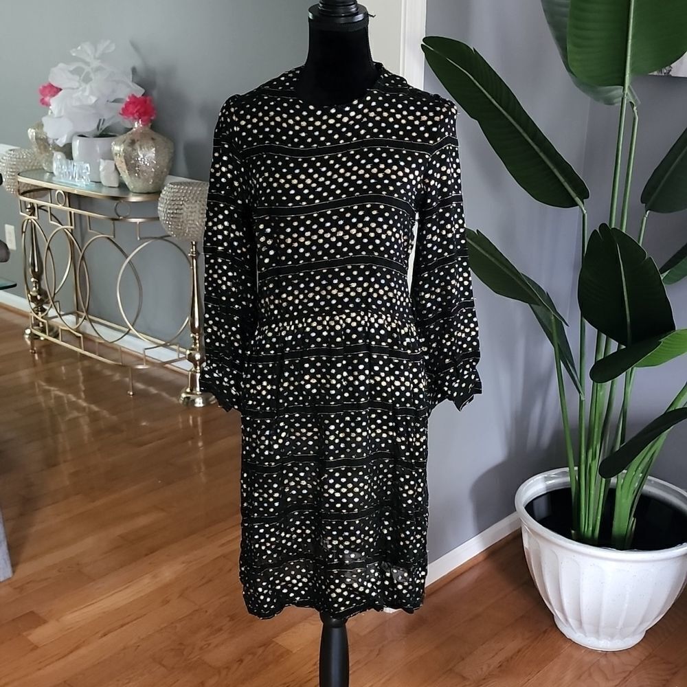 Vintage Casi foil dress sz 8